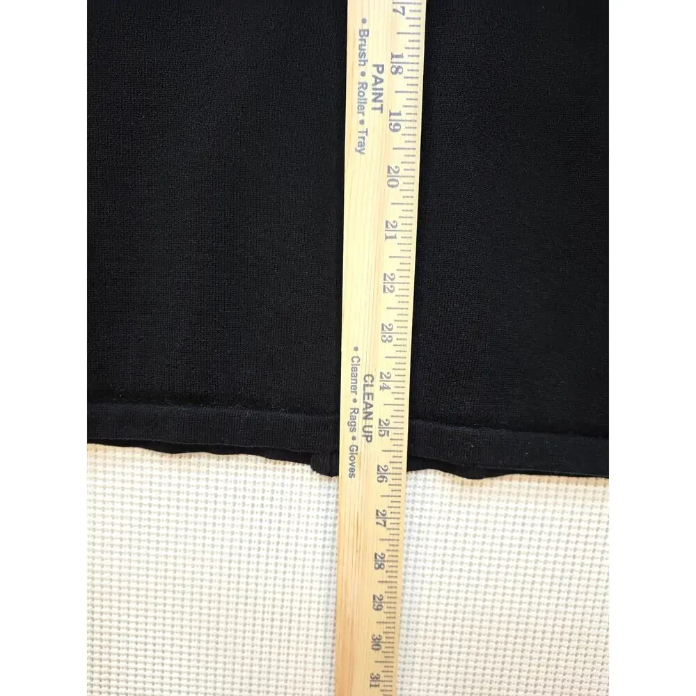 MICHAEL KORS Men's Full Zip Knit Cardigan Sweater Jacket Black 100% Cotton XL